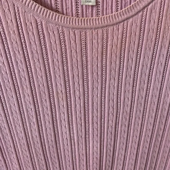 FOXCROFT SLEEVELESS SWEATER SIZE LARGE - Picture 3 of 4